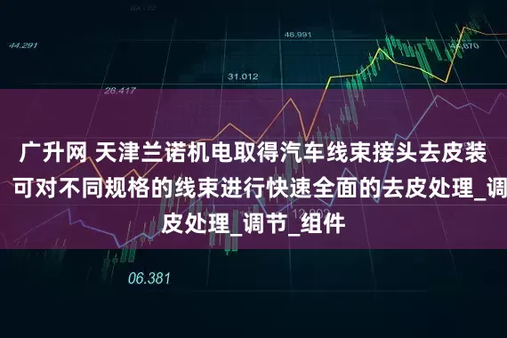 广升网 天津兰诺机电取得汽车线束接头去皮装置专利，可对不同规格的线束进行快速全面的去皮处理_调节_组件